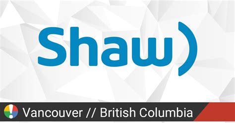 shaw outages west vancouver.